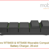 20-Slot Battery Charger for Zebra WT5400 and Zebra WT6400 Wearable Computers.
