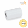Zebra 1000D Direct Thermal Receipt Paper Roll, linerless, 60 micron, white, 46 mm roll diameter, 19 mm core
