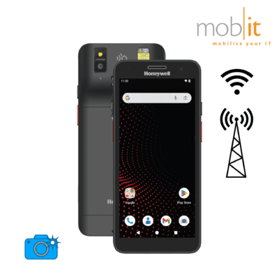 Honeywell CT37 Mobile Computer with Barcode Scanner, black, WLAN, WWAN, Camera