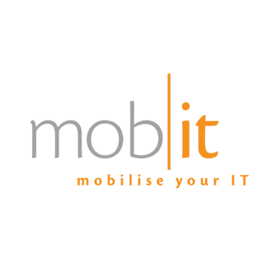 Logo of mobit - Specialist for Mobile Computing, Labeling and Identification