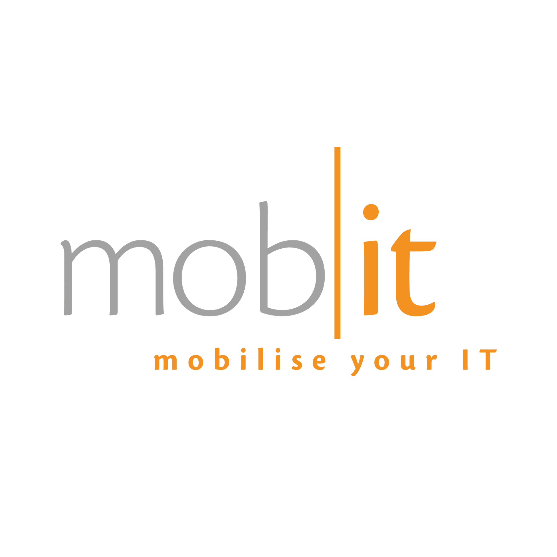 Logo of mobit - Specialist for Mobile Computing, Labeling and Identification