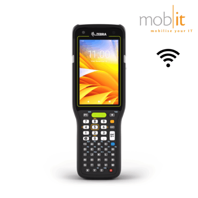 Zebra MC3400 Mobile Computer, Brick (straight-shooter), 47-Key, Barcode Scanner, WLAN