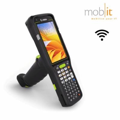 Zebra MC3400 Mobile Computer, Gun, 47-Key, Barcode Scanner, WLAN