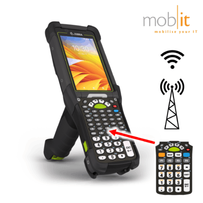 Zebra MC9450 Mobile Computer, Gun, 29-Key, Barcode Scanner, WLAN, WWAN
