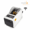 Zebra ZD611d Desktop Label Printer (2-inch) with Wi-Fi, for direct thermal label printing in healthcare