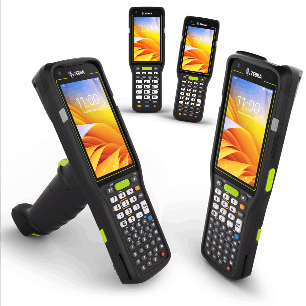 Ordinateurs mobiles Zebra MC3400 et Zebra MC3450 pour les processus logistiques exigeants