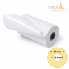Zebra Zeroliner 2000D Direct Thermal Paper Labels, linerless, white, permanent adhesive, 57 mm roll diameter, 19 mm core
