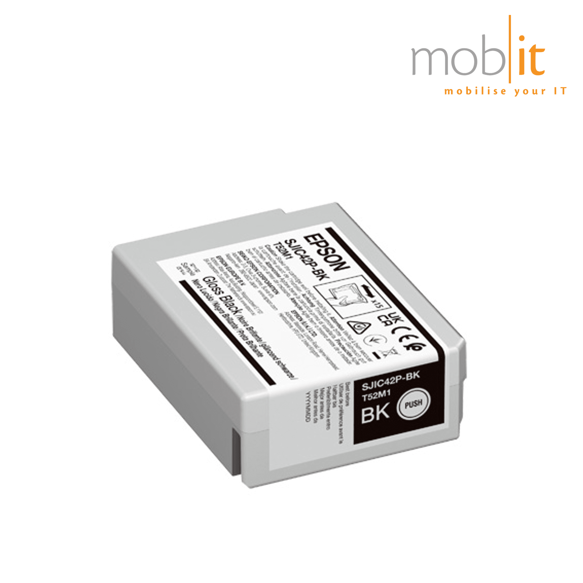 Epson ColorWorks C4000 Black Ink Cartridge