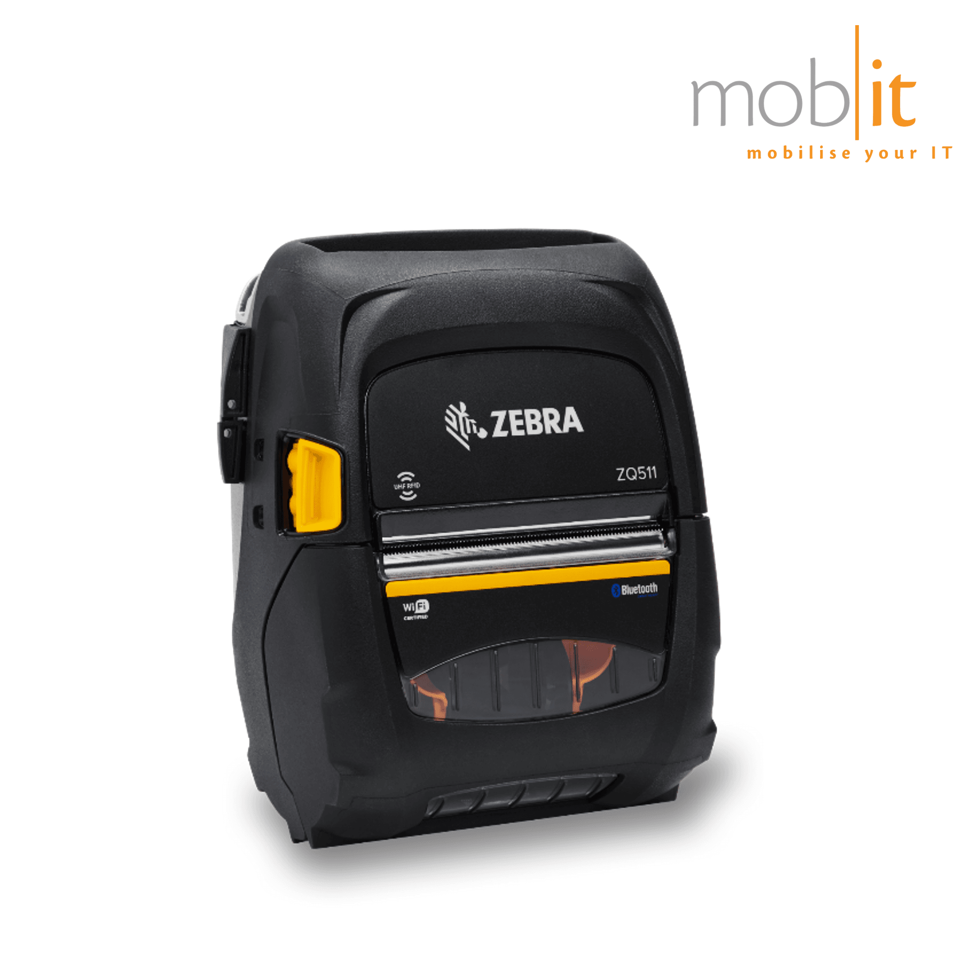 Zebra ZQ511 Rugged Mobile Printer, 3-inch print width, for linerless labels