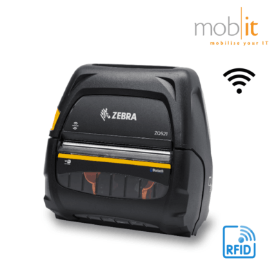 Zebra ZQ521 Rugged Mobile RFID Label Printer with WLAN for demanding applications