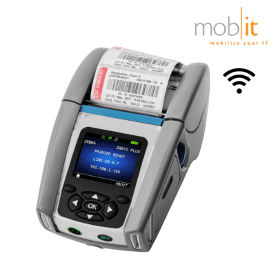 Zebra ZQ610 Plus Healthcare Mobile Label Printer with WLAN for medical, laboratory and hospital environments
