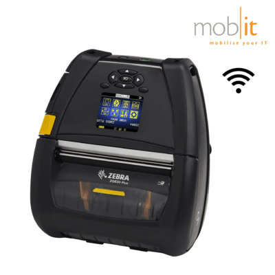 Zebra ZQ630 Plus Rugged Mobile Label Printer with WLAN for industrial applications