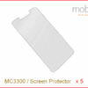 Zebra MC3300 Mobile Computer | Screen Protector - 5 Pack