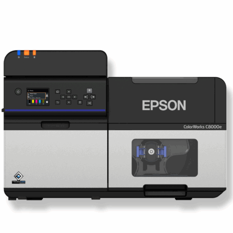 Imprimante d'étiquettes couleur Epson Color Works C8000e pour les applications les plus exigeantes