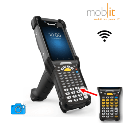 Zebra MC9300 Mobile Computer, Barcode Scanner, WLAN, Camera, 34-Keys