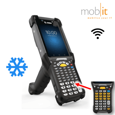 Zebra MC9300 Mobile Computer, Barcode Scanner, WLAN, 34-Keys, Freezer Environment