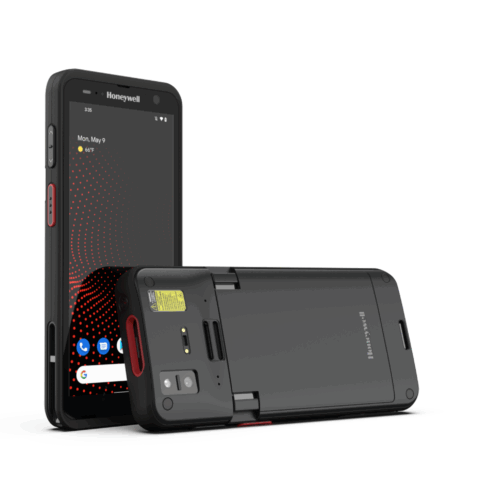 Ordinateurs mobiles robustes Honeywell CT70 avec lecteur de codes-barres et grand écran pour la saisie mobile de données