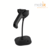 Gooseneck Intellistand in black for Zebra DS8208 Handheld Scanners