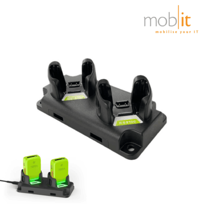 2-Slot Charger for Zebra RS2100 Wearable Scanners