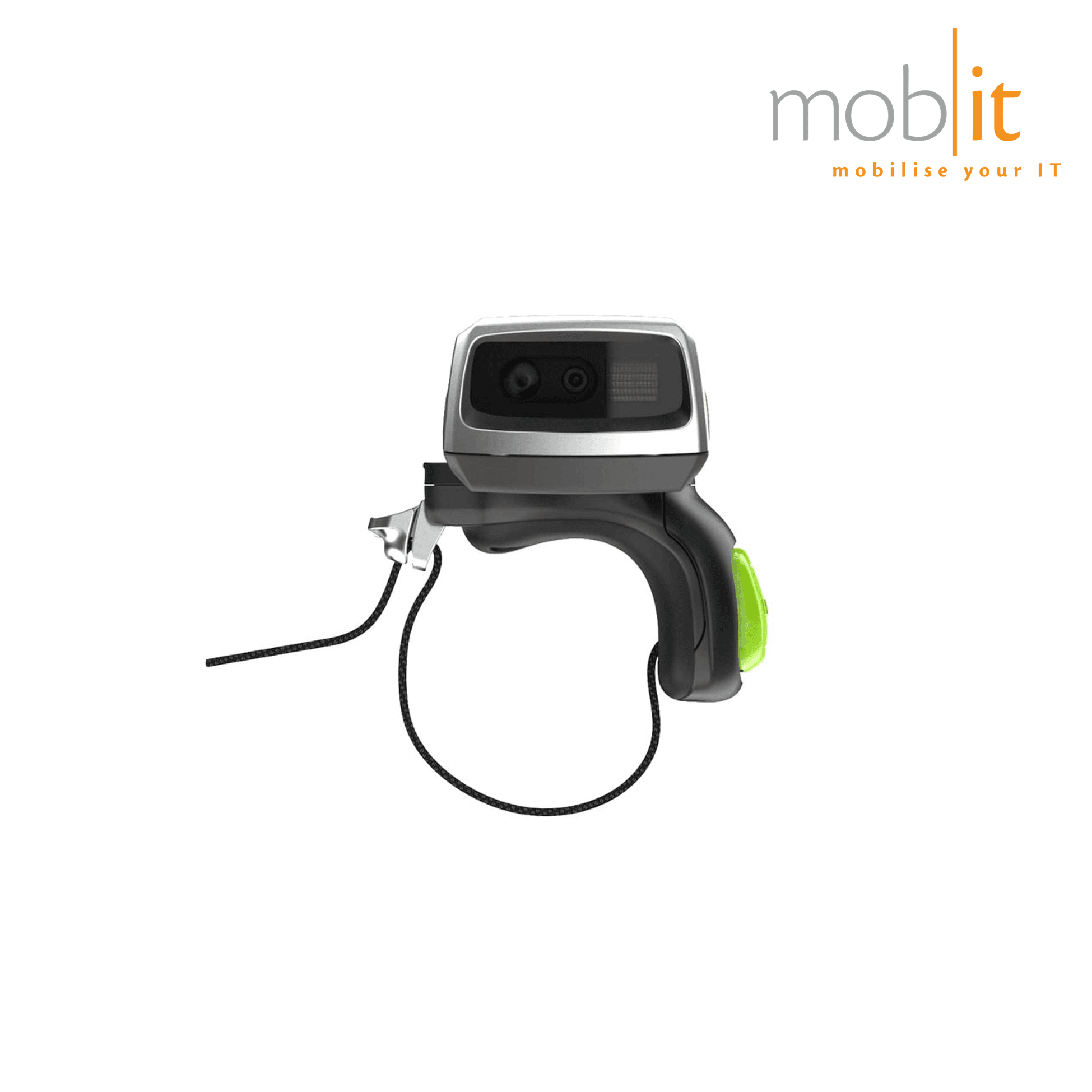 Zebra RS5000x Ring Scanner with standard trigger, front view