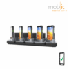 5-slot Charge-Only Cradle for Zebra TC501 Mobile Terminals with exoskeleton and batteries