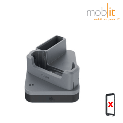 1-slot Charge-Only Cradle for Zebra TC501 Mobile Terminal without exoskeleton and battery