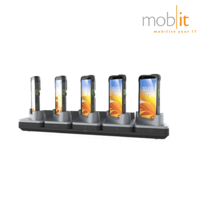 5-slot Charge-Only Cradle for Zebra TC701 Mobile Terminals