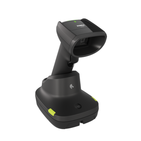 Zebra DS8288 Barcode-Scanner kabellos mit Presentation-Cradle, schwarzes Gehäuse