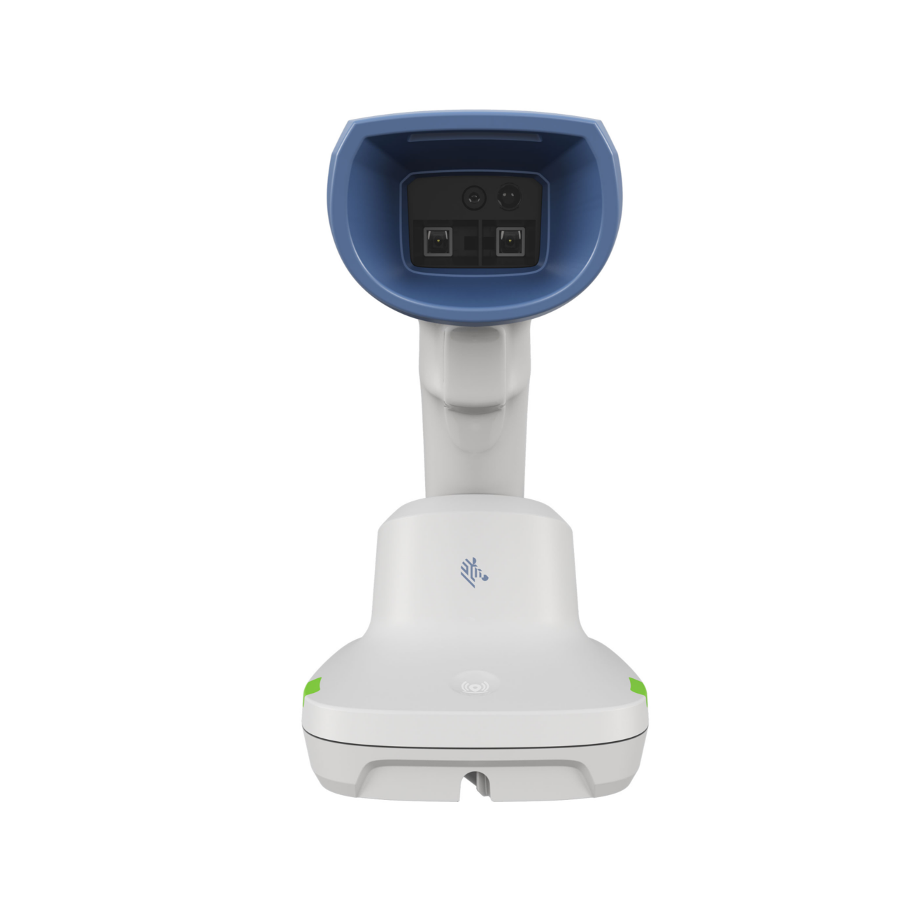 Scanner de codes-barres sans fil Zebra DS8288-HC avec socle de présentation, boîtier blanc