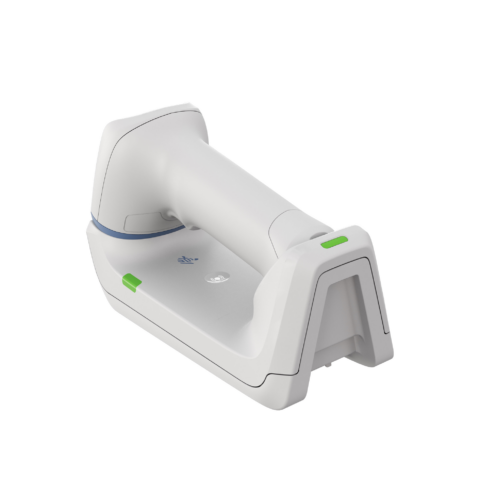 Zebra DS8288-HC Barcode-Scanner kabellos mit Standard-Cradle, weisses Gehäuse