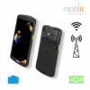 Zebra TC201 Mobile Terminal with WLAN, WWAN and Barcode Scanner (AC670), front and back view