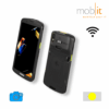 Zebra TC201 Mobile Terminal with WLAN and Barcode Scanner (SR500), front and back view
