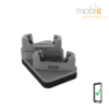 2-slot Charge Cradle for Zebra TC201 Mobile Terminals with protective boot