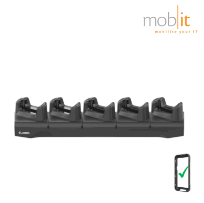 5-slot Charge Cradle for Zebra TC201 Mobile Terminals with protective boot
